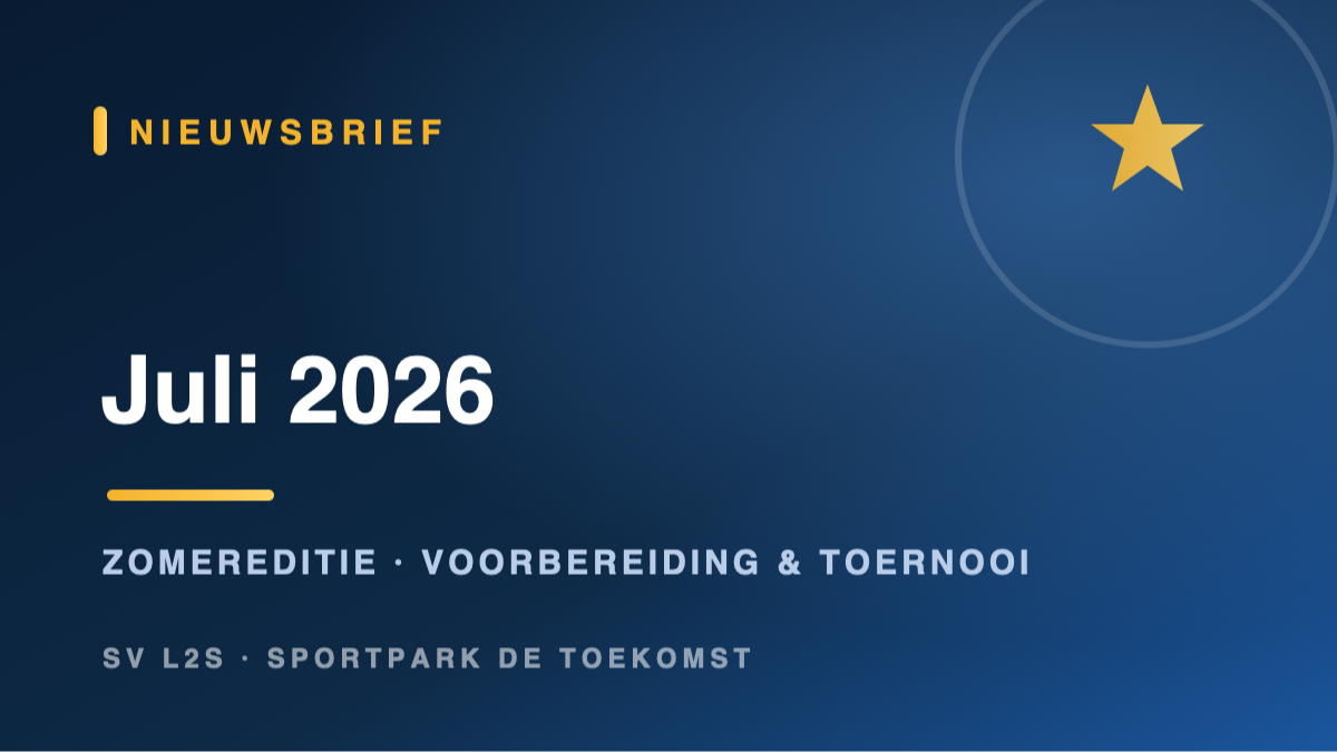 Nieuwsbrief juli — Zomereditie