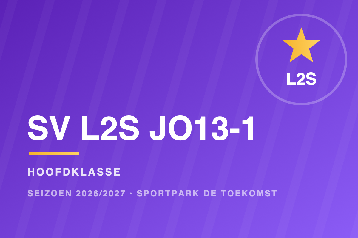 Teamfoto SV L2S JO13-1