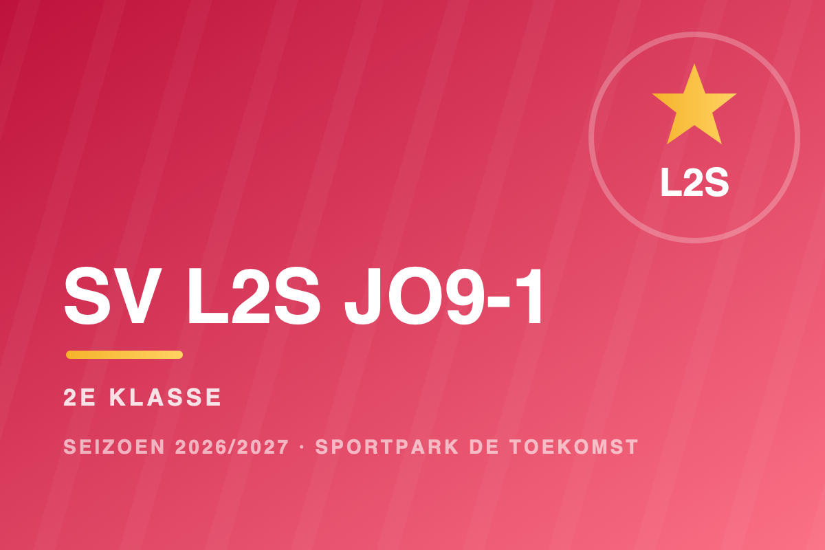 Teamfoto SV L2S JO9-1